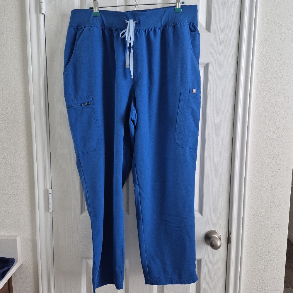 Figs Royal Blue 3XL HW Yola Scrub Pant